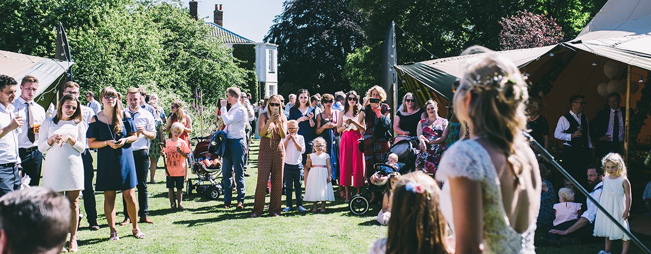 Summer wedding at The Grove.