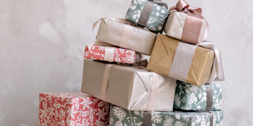 pile of presents